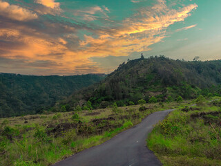 road in the mountains