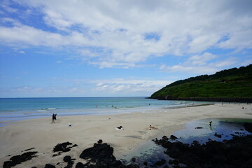 beautiful shoaling beach and clear water