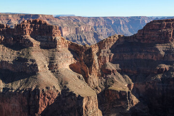 View of landscape is eagle point in Grand Canyon National Park at USA