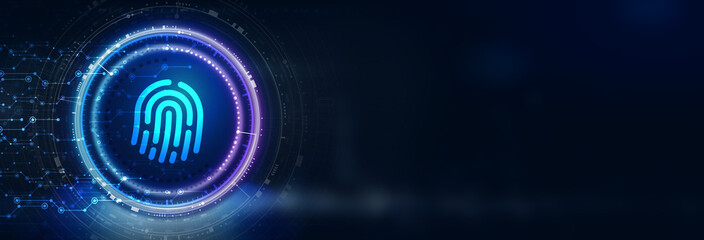 Cyber security data protection business technology privacy concept. 3D illustration