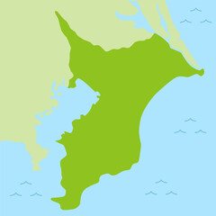 千葉県のイラスト