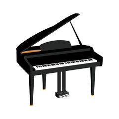 Grand piano musical instrument