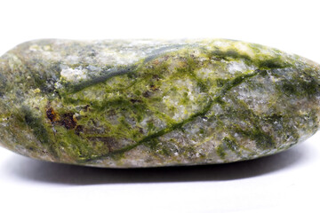 Color Color spectrum of semiprecious gemstone, isolated background