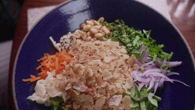 A delicious Thai food for lunch