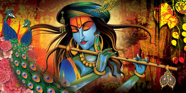 Lord Krishna Wallpapers HD Wallpaper  PhotosBin