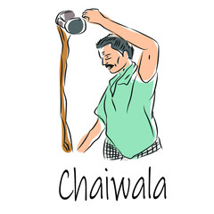 Chai or tea poster