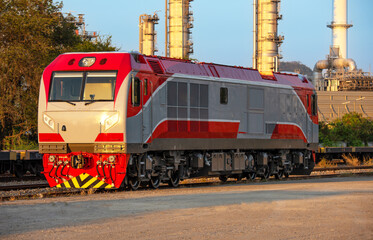 new electric diesel locomotive of the State Railway of Thailand