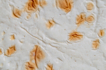 Texture of pita bread