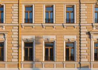 facade of an old building