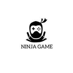 Template logo ninja game