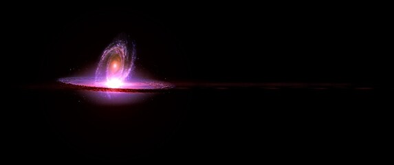 Planets Galaxy Science Fiction Wallpaper Beauty Deep Space Cosmos Physical Cosmology Stock Photos....