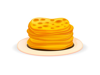 Traditional indian dish dal with rice, spicy soup.