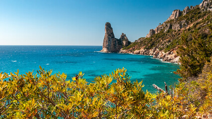 Sardegna, costa di Baunei e Perda Longa, in Ogliastra,  Italia, Europa 