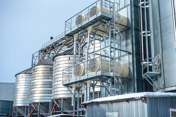 the elevator agroindustry bright daytime