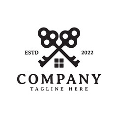 key house logo design