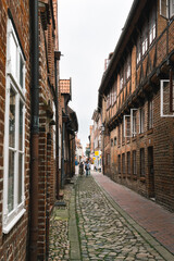 Kleine Gasse in der Lüneburger Altstadt