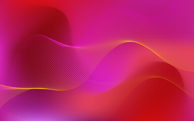 Colorful fluid color flow poster.  liquid wave on bright background. Abstract vector background, color flow liquid wave line design. Duotone geometric compositions with gradient 3d flow shape.