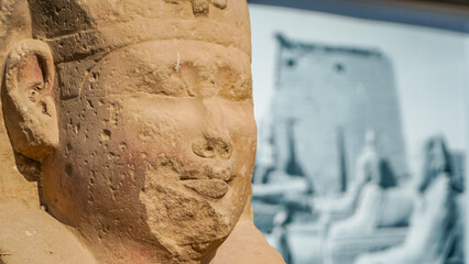 Luxor Temple in Luxor, ancient Thebes, Egypt. Luxor Temple is a large Ancient Egyptian temple...