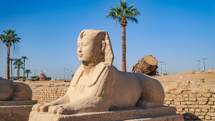 Luxor Temple in Luxor, ancient Thebes, Egypt. Luxor Temple is a large Ancient Egyptian temple...