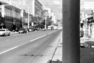 The heat in the city