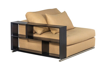Modular beige sofa modern style