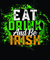 St Patrick's day T shirt design vector , typography vector