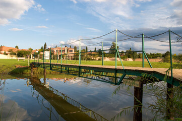 Fototapeta premium bridge over the river