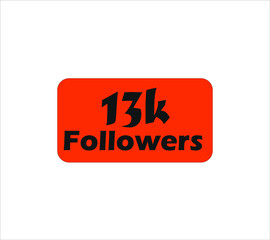 13k followers Orange vector, icon, stamp, logo illustration