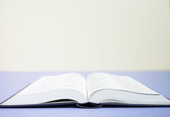  law book with a wooden judges gavel on table