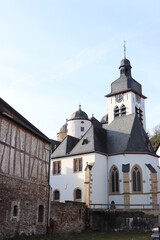 Fototapeta na wymiar Ev. Kirche in Gemünden.