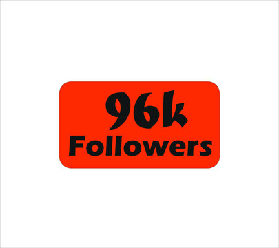 96k followers Orange vector, icon, stamp, logo illustration