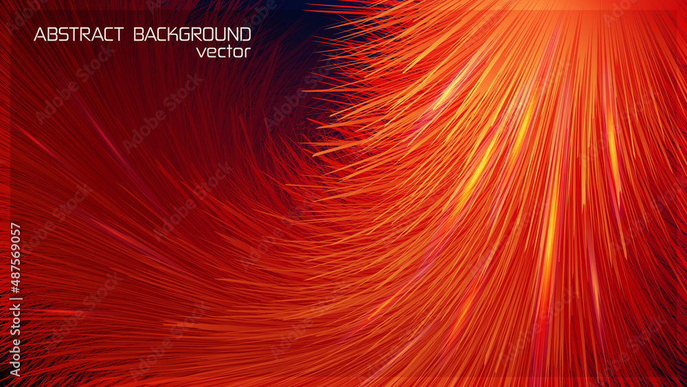 Poster abstract vector background. beautiful color gradient transitions for design projects. fur texture wi