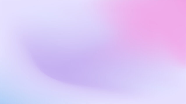 Purple, pink and blue rainbow abstract gradient stock vector background. Iridescent holographic art texture. Applicable for poster, flyer, brochure, banner, website and graphic design