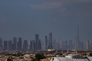 Obraz premium Dubai landscape during the day