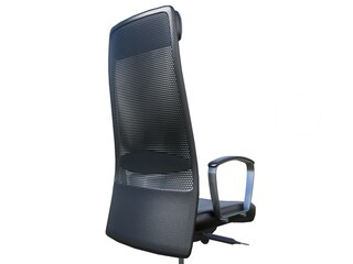 Office chair isolated on white background 3d illustration