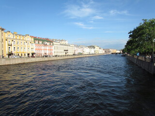 Fototapeta premium canals of Saint Petersburg, Russia