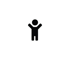 Obraz premium human vector Icon eps