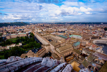 autumn in the Dolomites in Italy aerial views of the Mountains