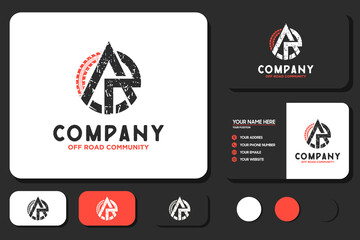 off road logo design, community logo, reference logo for your business © agus