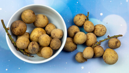 Fruit known as Buah Langsat