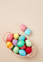 Fototapeta na wymiar Beautiful Ornate Easter Eggs