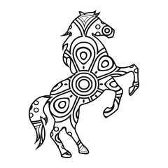 Horse Coloring Page