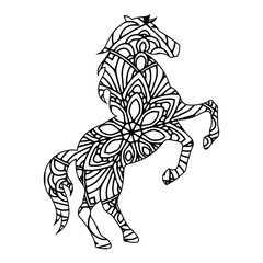 Horse Coloring Page