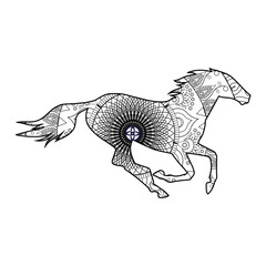 Horse Coloring Page