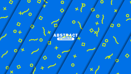 Modern Abstract Background with shape line wave effect. Abstract Backround Template for banner, flyer, poster your businnes. Blue Abstract Background Vector Illustration. EPS 10