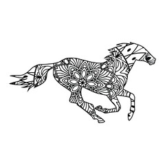 Horse Coloring Page