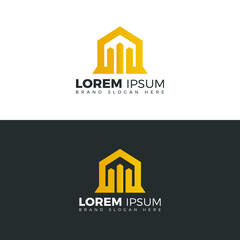 Home logo design vector template