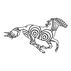 Horse Coloring Page