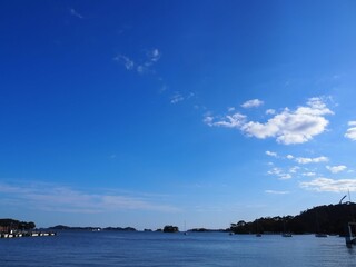 lake and sky