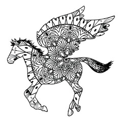 Horse Coloring Page